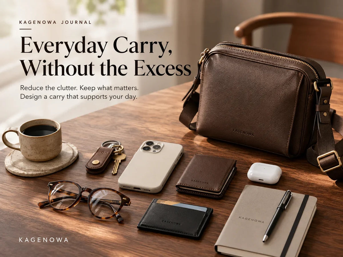 The Everyday Carry, Reduced to What Matters