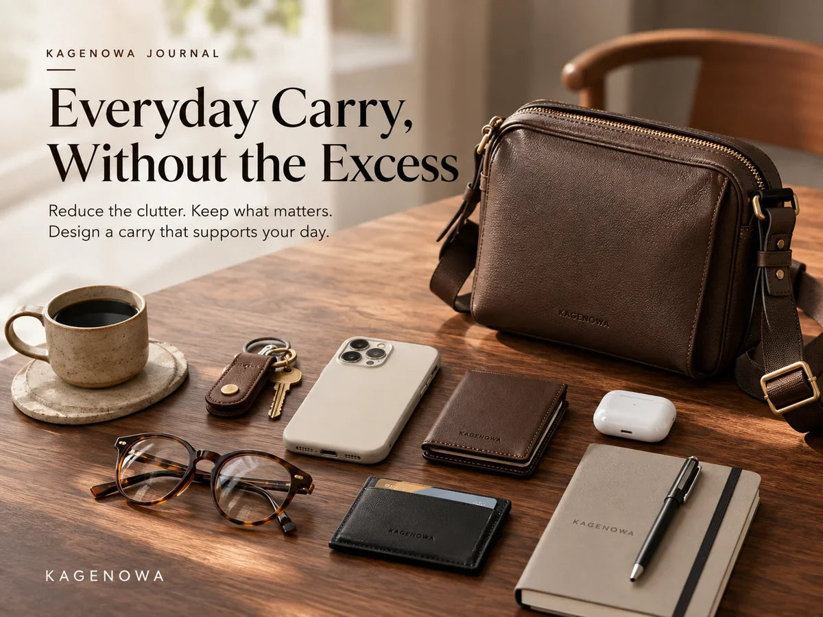 The Everyday Carry, Reduced to What Matters