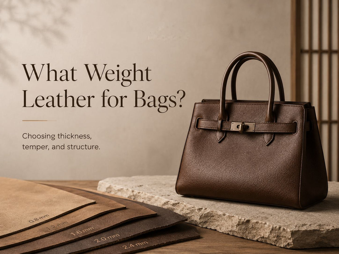 What Weight Leather for Bags?