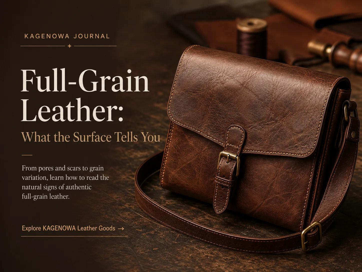 Full-Grain Leather: What the Surface Tells You