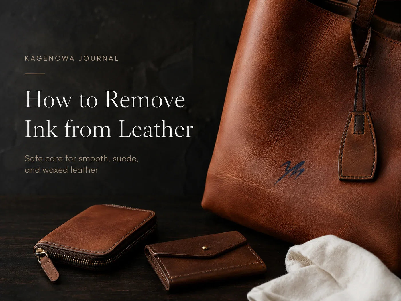 How to Remove Ink from Leather Without Damaging It
