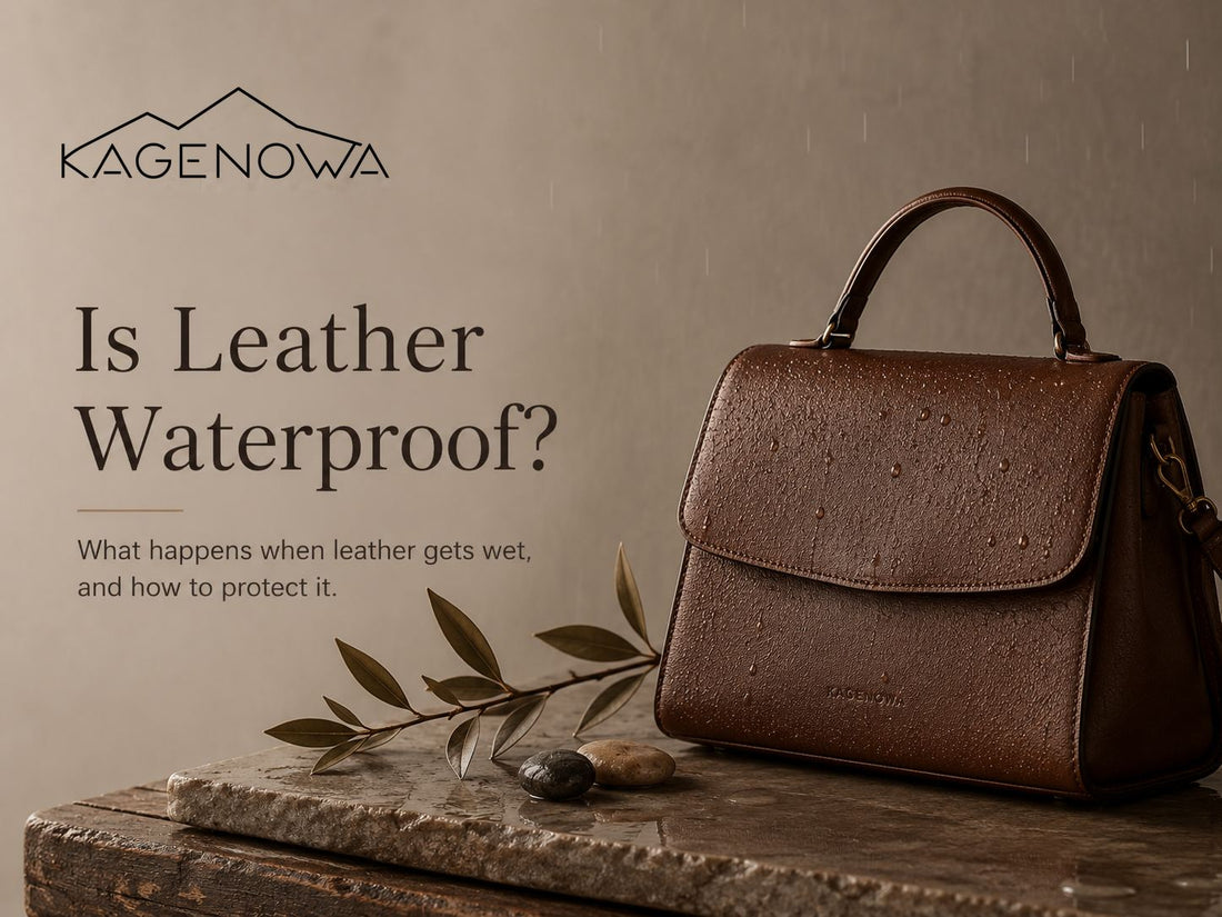 Is Leather Waterproof?