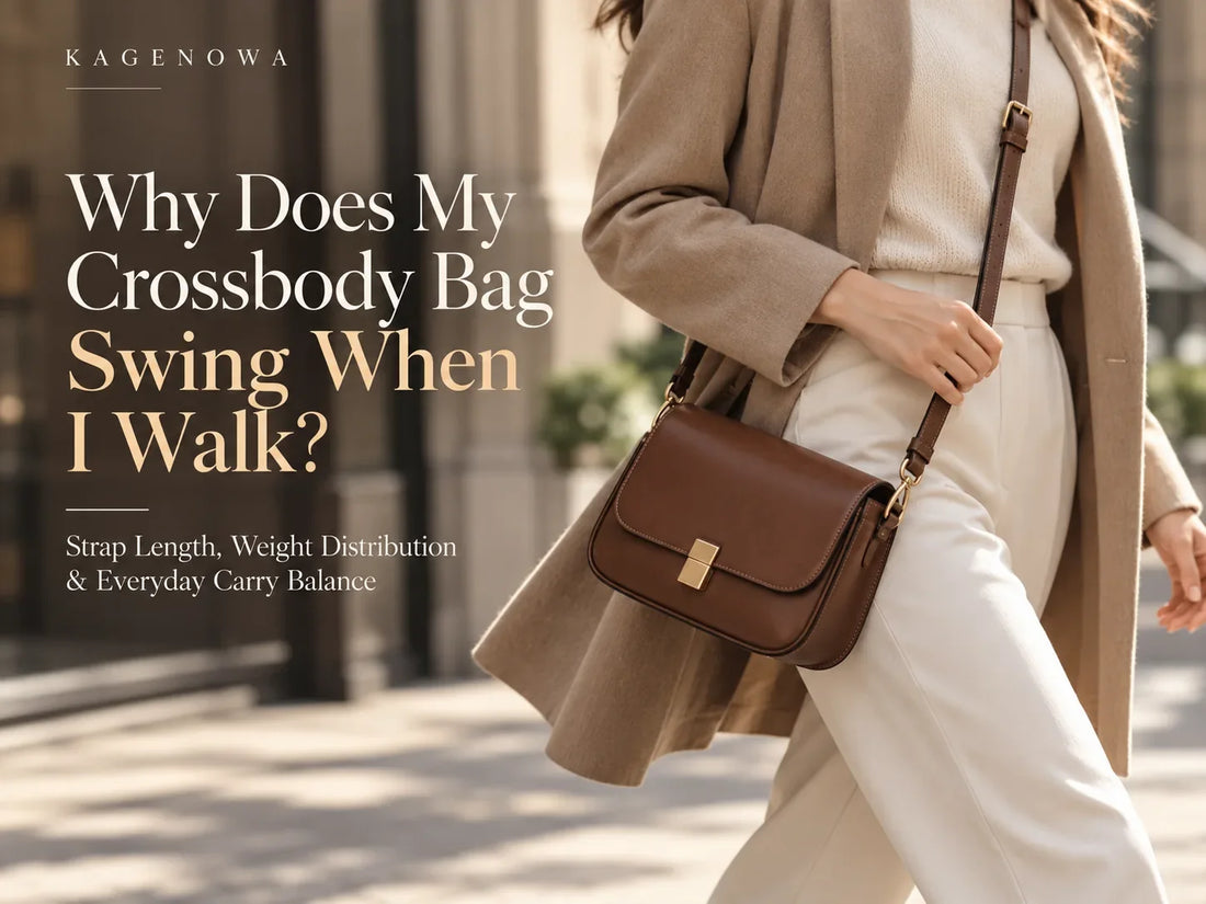 Why Does My Crossbody Bag Swing When I Walk?