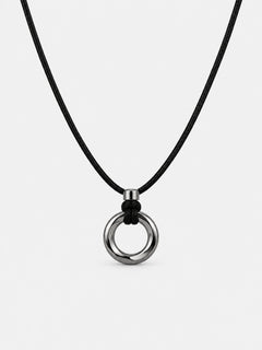 Möbius Peace Ring Pendant Necklace