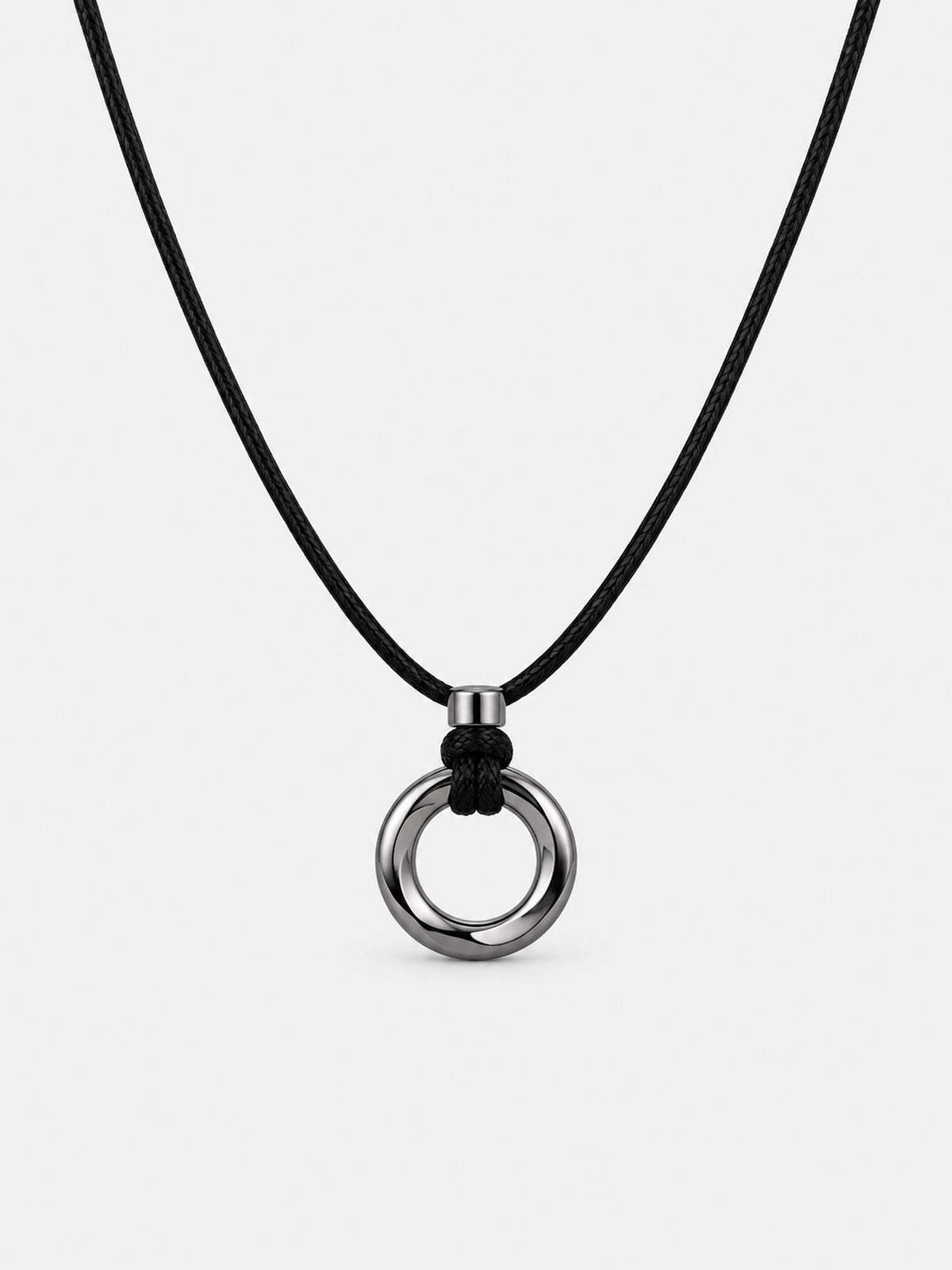 Möbius Peace Ring Pendant Necklace