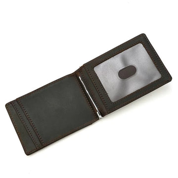 Portefeuille bifold pour homme en cuir avec protection RFID SENRI
