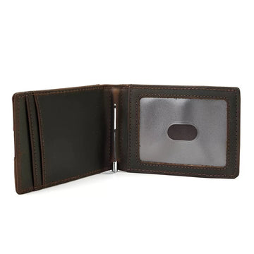 Portefeuille bifold pour homme en cuir avec protection RFID SENRI
