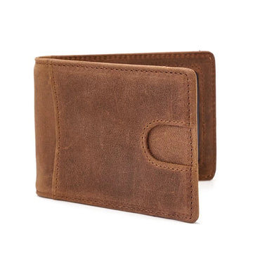 Portefeuille bifold pour homme en cuir avec protection RFID SENRI