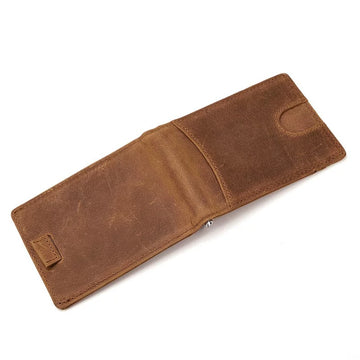 Portefeuille bifold pour homme en cuir avec protection RFID SENRI