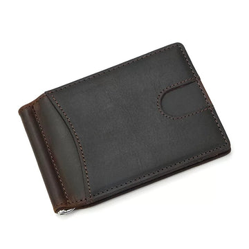 Portefeuille bifold pour homme en cuir avec protection RFID SENRI