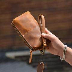 NAGI Compact Men’s Leather Clutch Bag