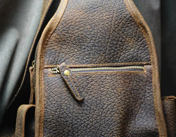 KODO Crazy Horse Leren Sling Bag