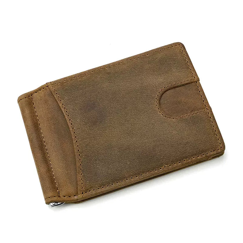 Portefeuille bifold pour homme en cuir avec protection RFID SENRI