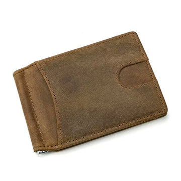 Portefeuille bifold pour homme en cuir avec protection RFID SENRI